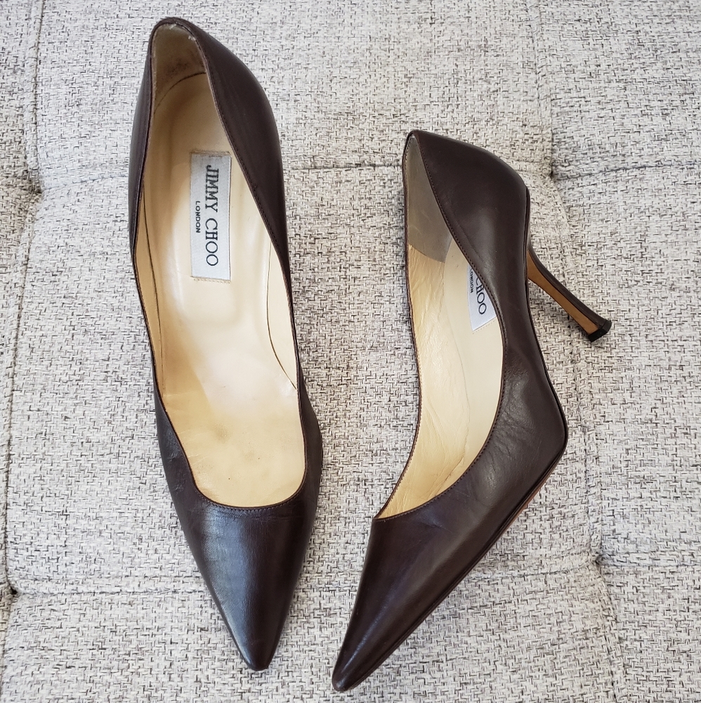 Jimmy Choo brown pump